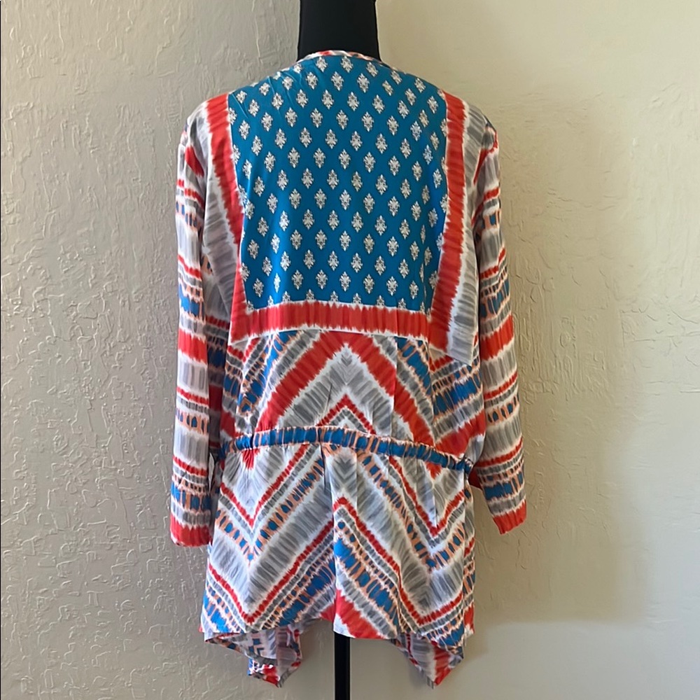 Tolani Multicolor Patterned Blouse - image 3